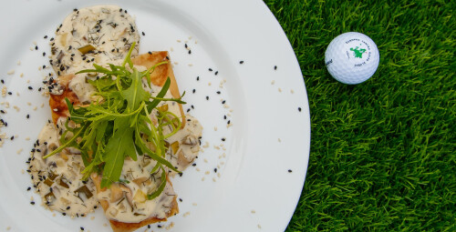 Vakarienė griliaus bare „Golf & Grill 19th“ dviem #1