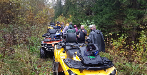 Ekstremalus pasivažinėjimas keturračiais kompanijai Rygoje #3