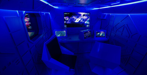 Interaktyvus laivų mūšio žaidimas „Space Wars“ #4