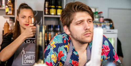 Komiškas šou ir vakarienė „Shitty Dinner“ Kaune 2 asm. #3
