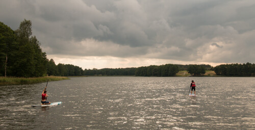 Plaukimas irklente dviem Trakuose #3