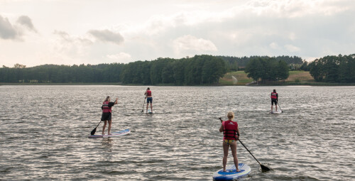 Plaukimas irklente dviem Trakuose #2