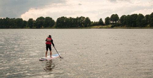 Plaukimas irklente kompanijai Trakuose #2