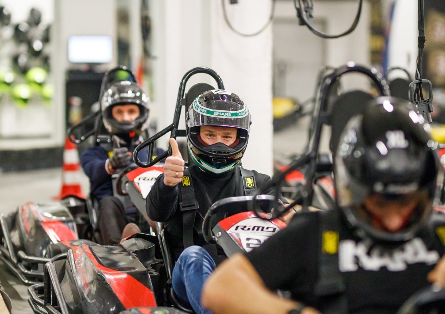 Išbandyk dvivietį kartingą „Kartlande“ (15 min.)