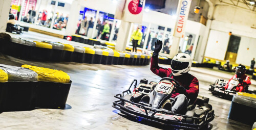 Pasivažinėjimas kartingais dviem „Kartlande“ #4