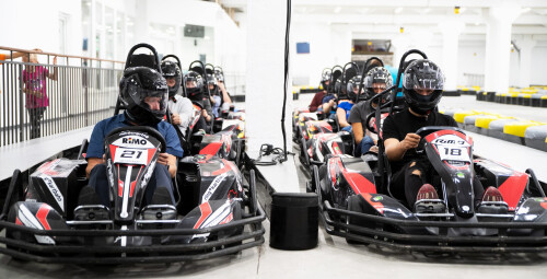 Lenktynės su kartingais dviem „Kartlande“ (15 min.) #4