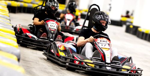 Lenktynės su kartingais dviem „Kartlande“ (15 min.) #3