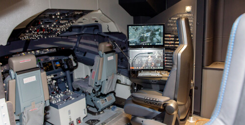 Ekstremalus realaus skrydžio simuliatoriaus pilotavimas #10