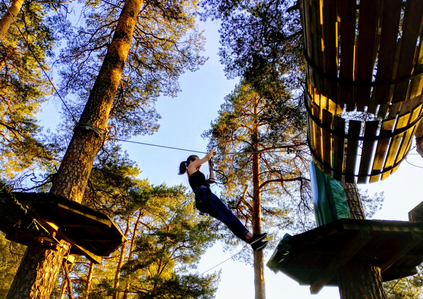 Pramogos „Belmonto Nuotykių Parke“ trims