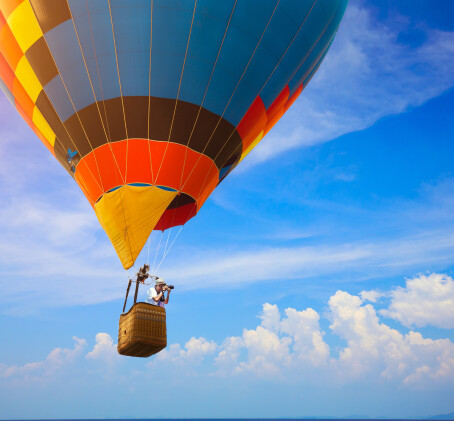 Skrydis oro balionu vaikui virš Vilniaus arba Trakų su „Pramogos Ore“