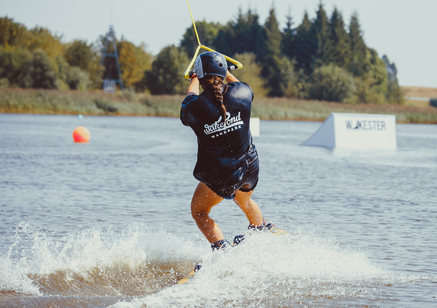 „Wake Pond“ vandenlenčių parko abonementas (5 kartai)