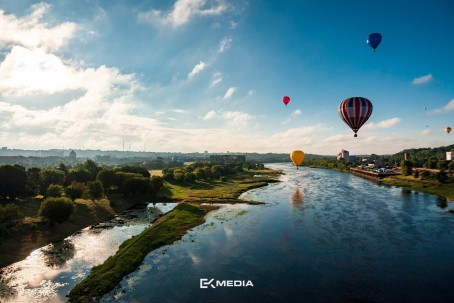 Privatus skrydis oro balionu su „Padangių nuotykiai“ komanda