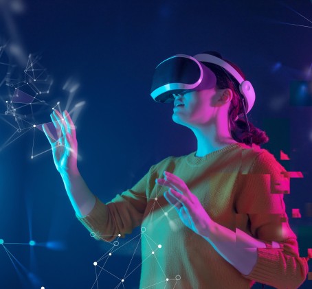 Pramogos virtualios realybės erdvėje „VR CITY“