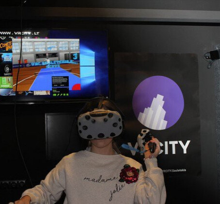Gimtadienis virtualios realybės erdvėje  „VR CITY“