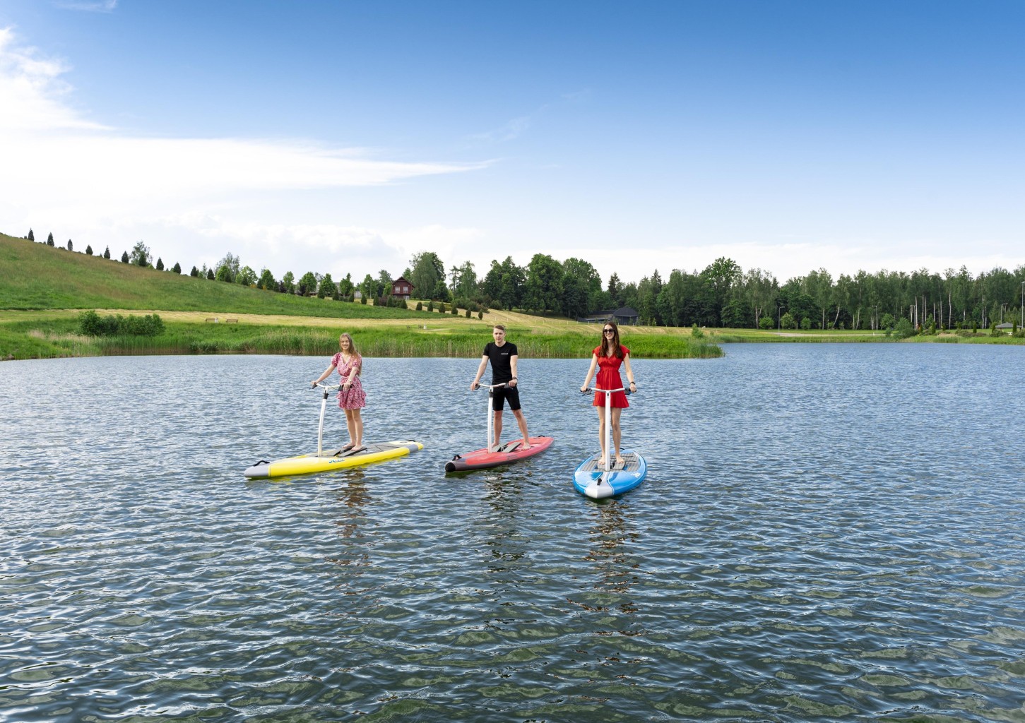 Pasiplaukiojimas „Harmony Park“ mintlente DVIEM