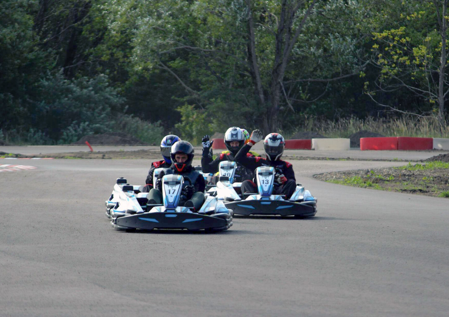 Pasivažinėjimas „13AG“ kartingu dviem