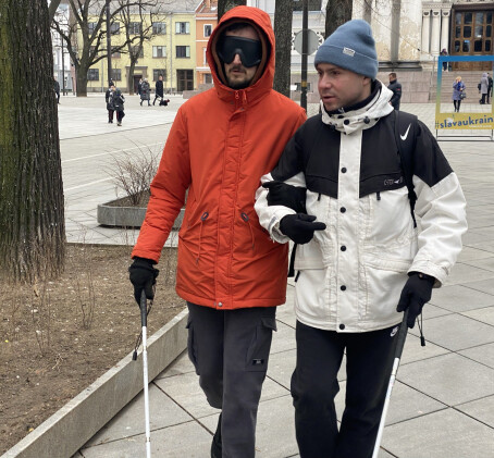 Pojūčių patirtis  „NeRegĖjimo galia“