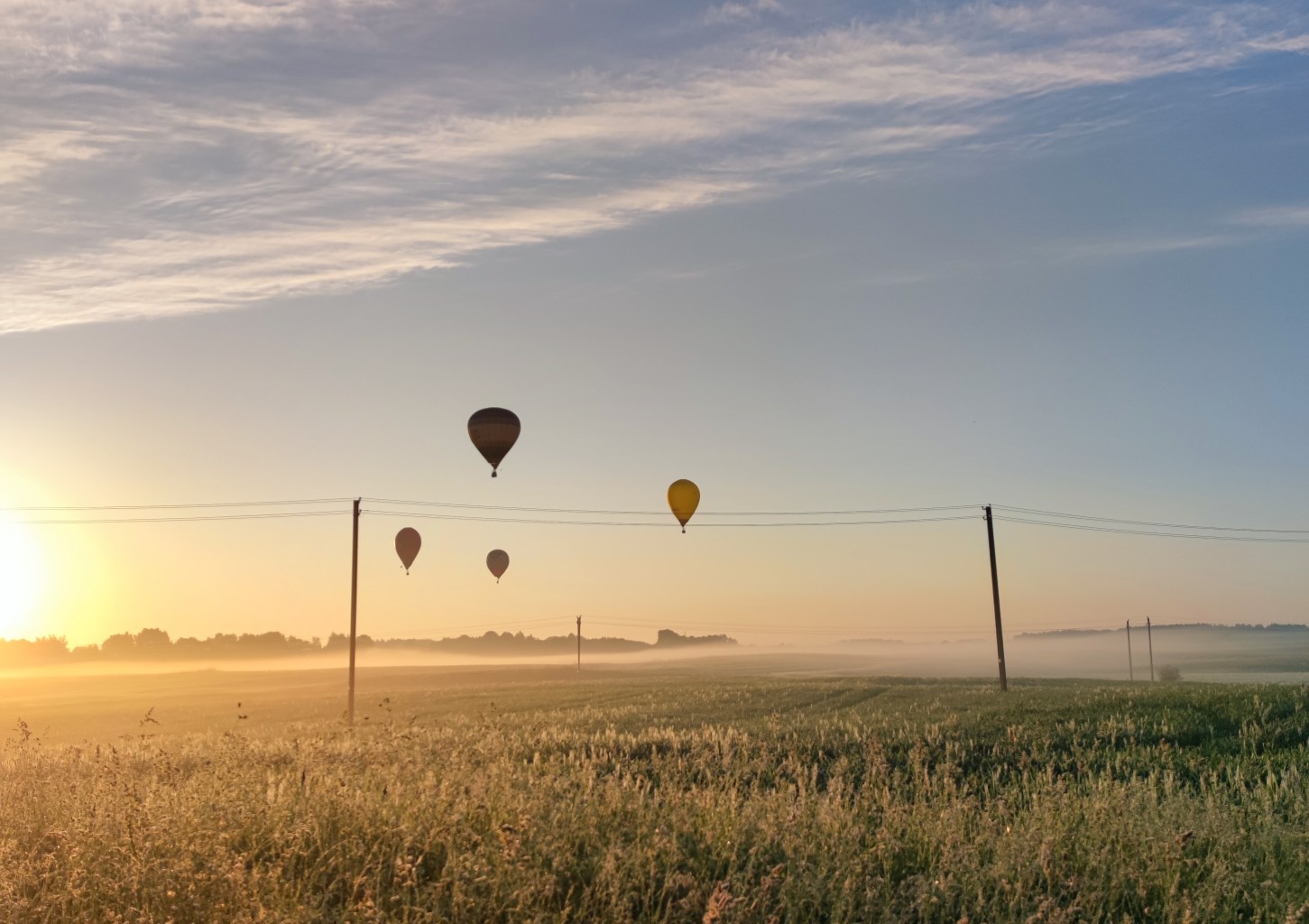 Privatus skrydis oro balionu iki 7 asm. pasirinktoje vietoje