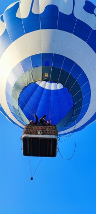 Skrydis oro balionu su „Balionautojas“ komanda vienam