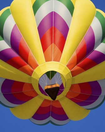Skrydis oro balionu virš Trakų su „Skrisk balionu“ oreiviais