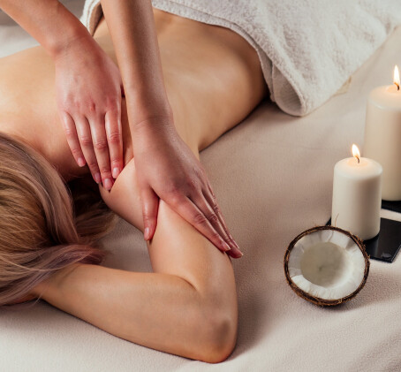 Aromaterapinis nugaros masažas