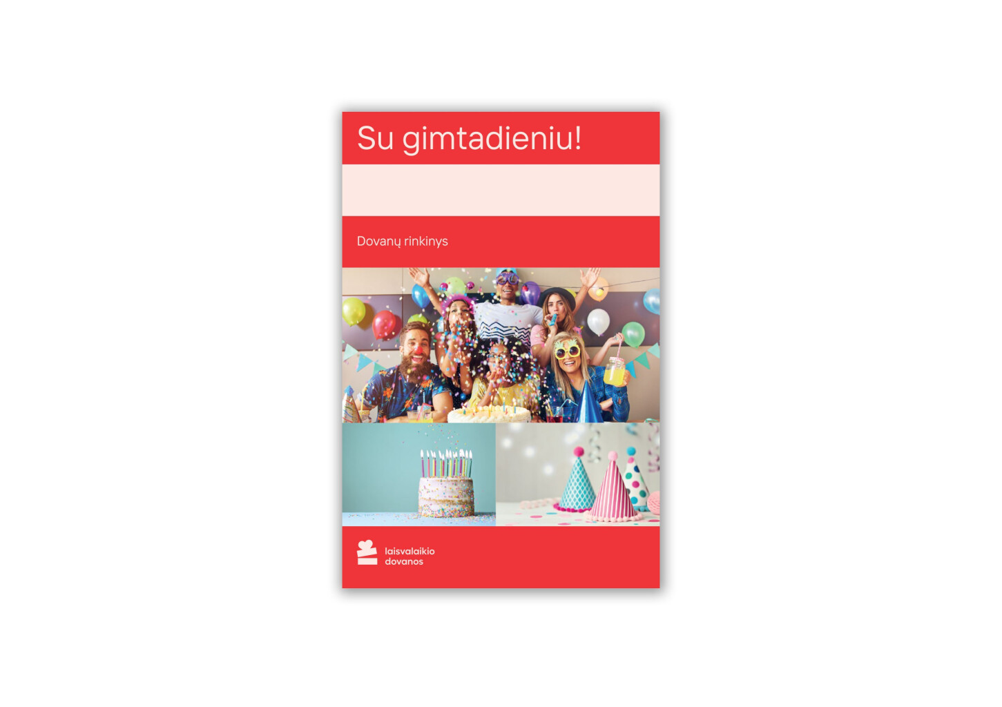 Dovanų rinkinys „Su gimtadieniu!“