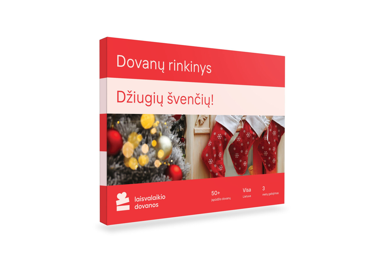Dovanų rinkinys „Džiugių švenčių!“