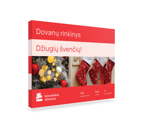 Dovanų rinkinys „Džiugių švenčių!“
