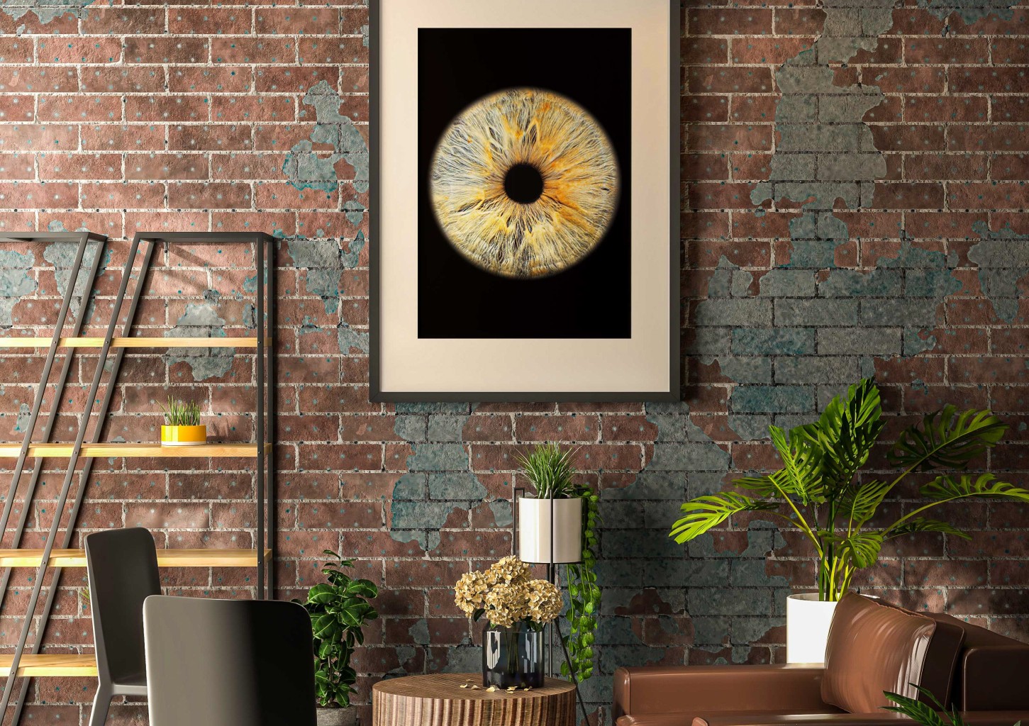 Eye2Eye akies rainelės nuotrauka ant drobės