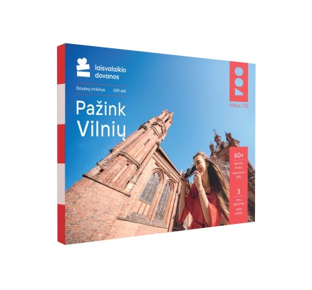 Dovanų rinkinys „Pažink Vilnių!“