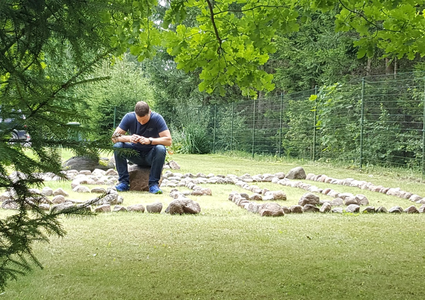 „Reiki“ seansas su energetinių labirintų terapija