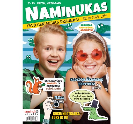 Žurnalo „Naminukas“ prenumerata (12 mėn.)