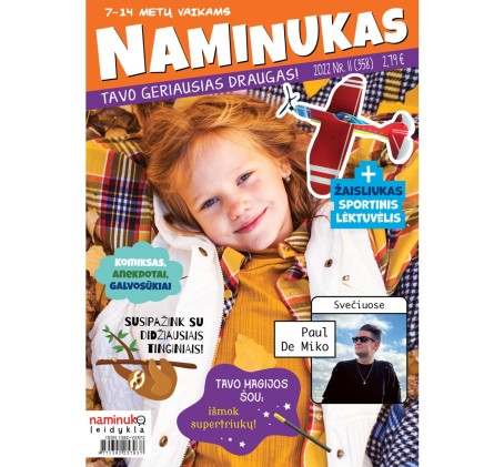 Žurnalo „Naminukas“ prenumerata (6 mėn.)