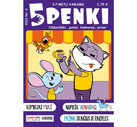 Žurnalo „Penki“ prenumerata (6 mėn.)