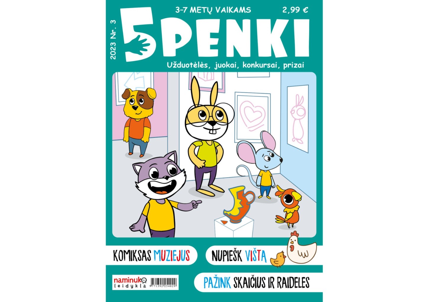 Žurnalo „Penki“ prenumerata (12 mėn.)
