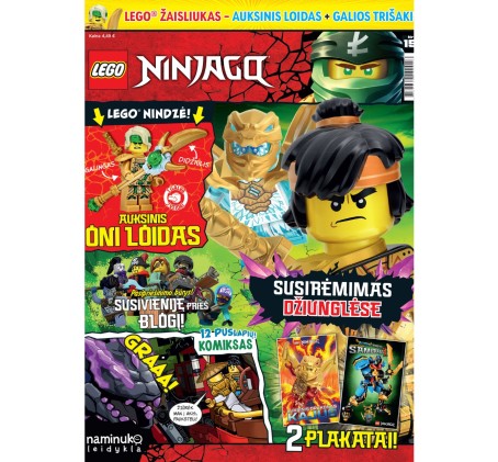 Žurnalo „LEGO Ninjago“ prenumerata (12 mėn.)