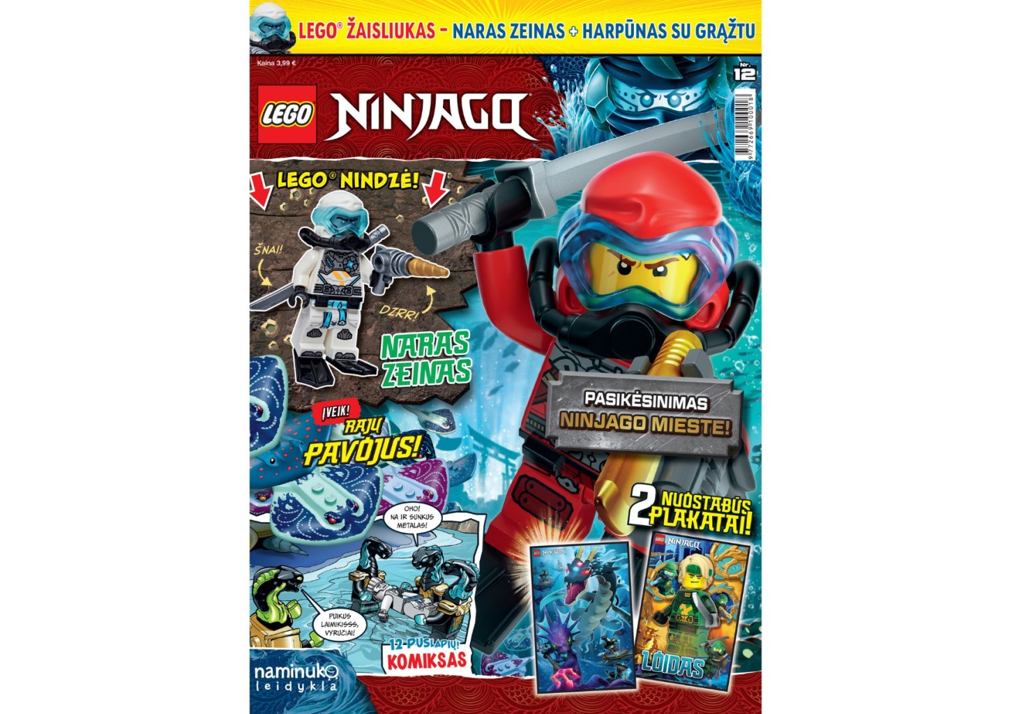 Žurnalo „LEGO Ninjago“ prenumerata (6 mėn.)