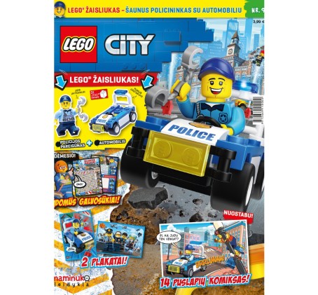 Žurnalo „LEGO City“ prenumerata (6 mėn.)