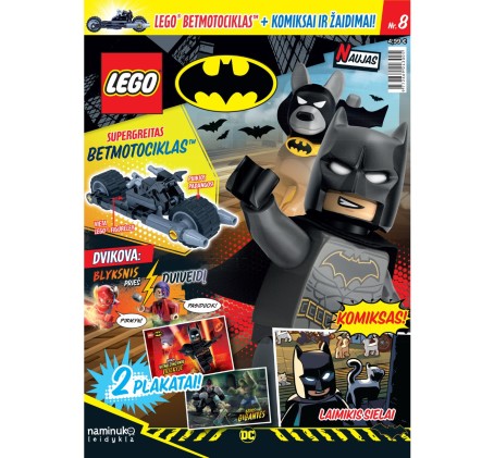 Žurnalo „LEGO Batman“ prenumerata (12 mėn.)   