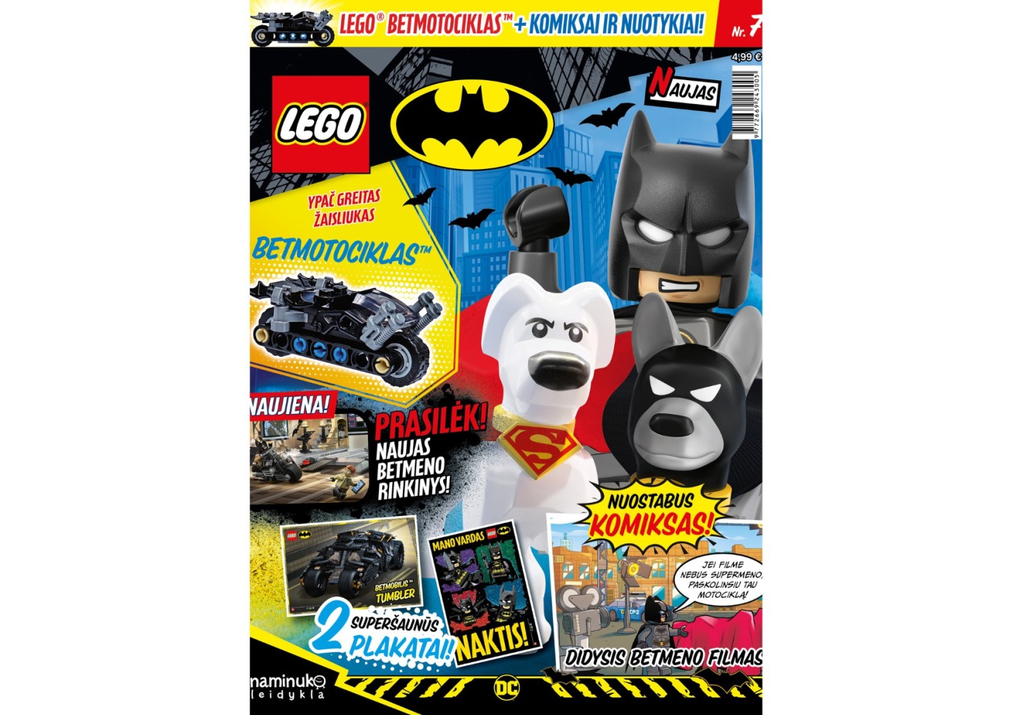 Žurnalo „LEGO Batman“ prenumerata (6 mėn.)  