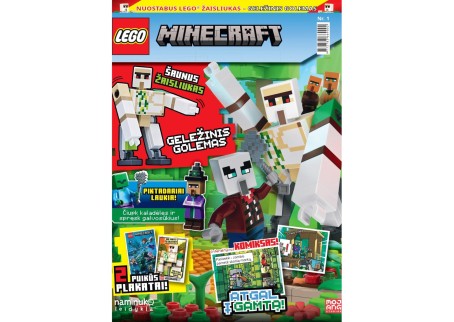 Žurnalo „LEGO Minecraft“ prenumerata (6 mėn.)  