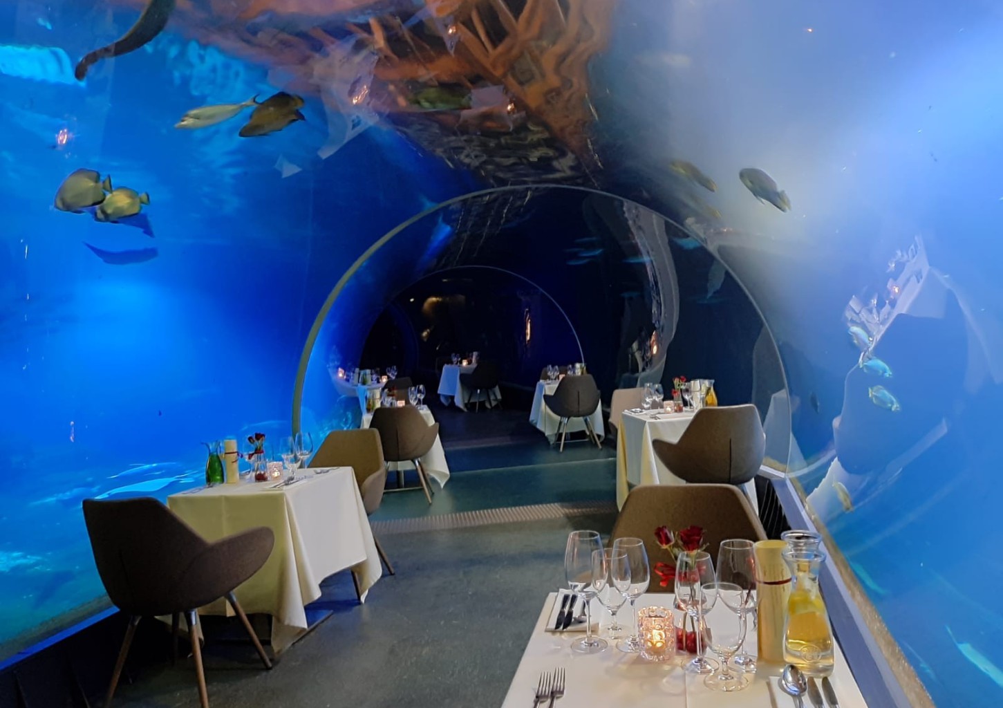 Povandeninė vakarienė dviems Lenkijoje