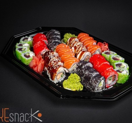 40 vienetų sushi rinkinys restorane „ShakeSnack“