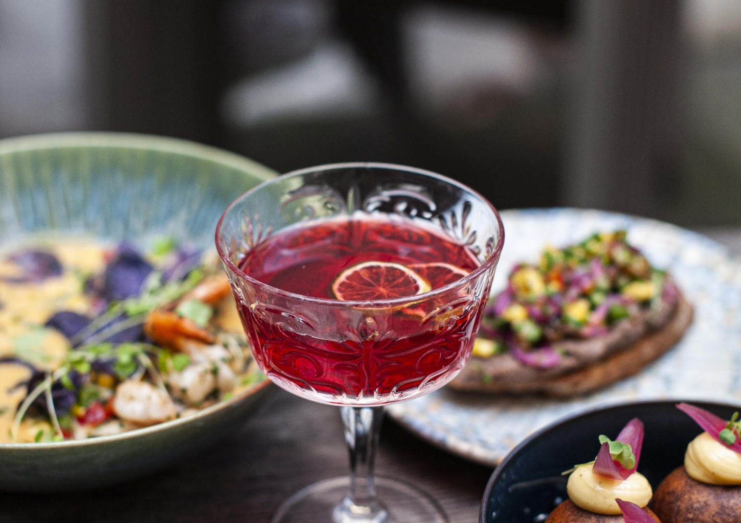 5 patiekalų vakarienė DVIEM restorane „Botanist“