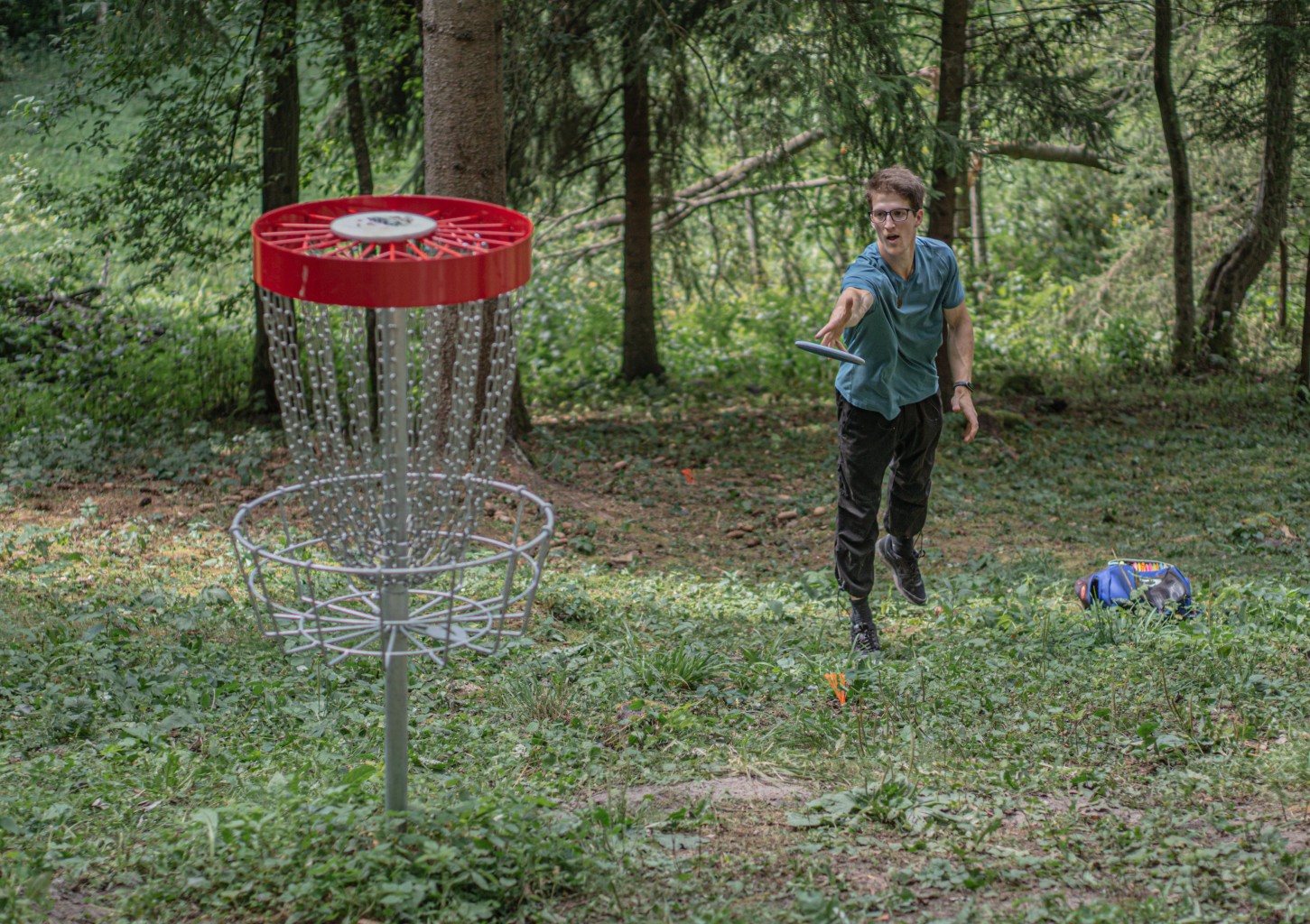 Individuali diskgolfo treniruotė