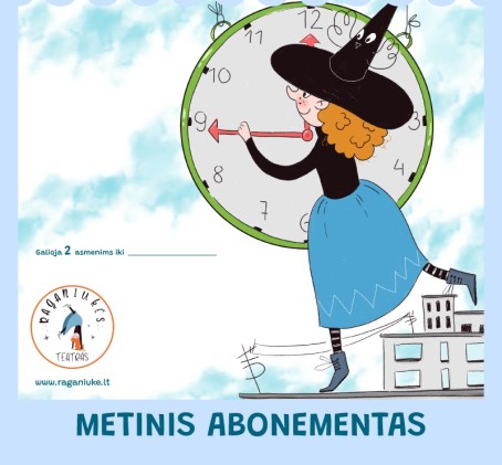 „Raganiukės teatro“ metinis abonementas