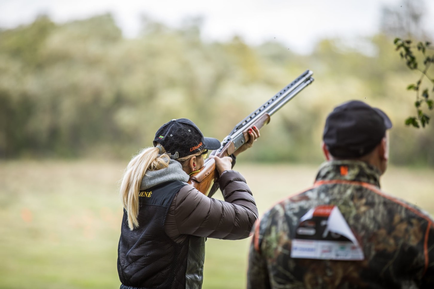 Lėkštučių šaudymas „ShootingClub“ šaudykloje dviem