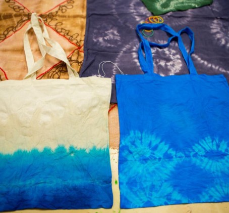 Šibori – tekstilės dažymo dirbtuvės