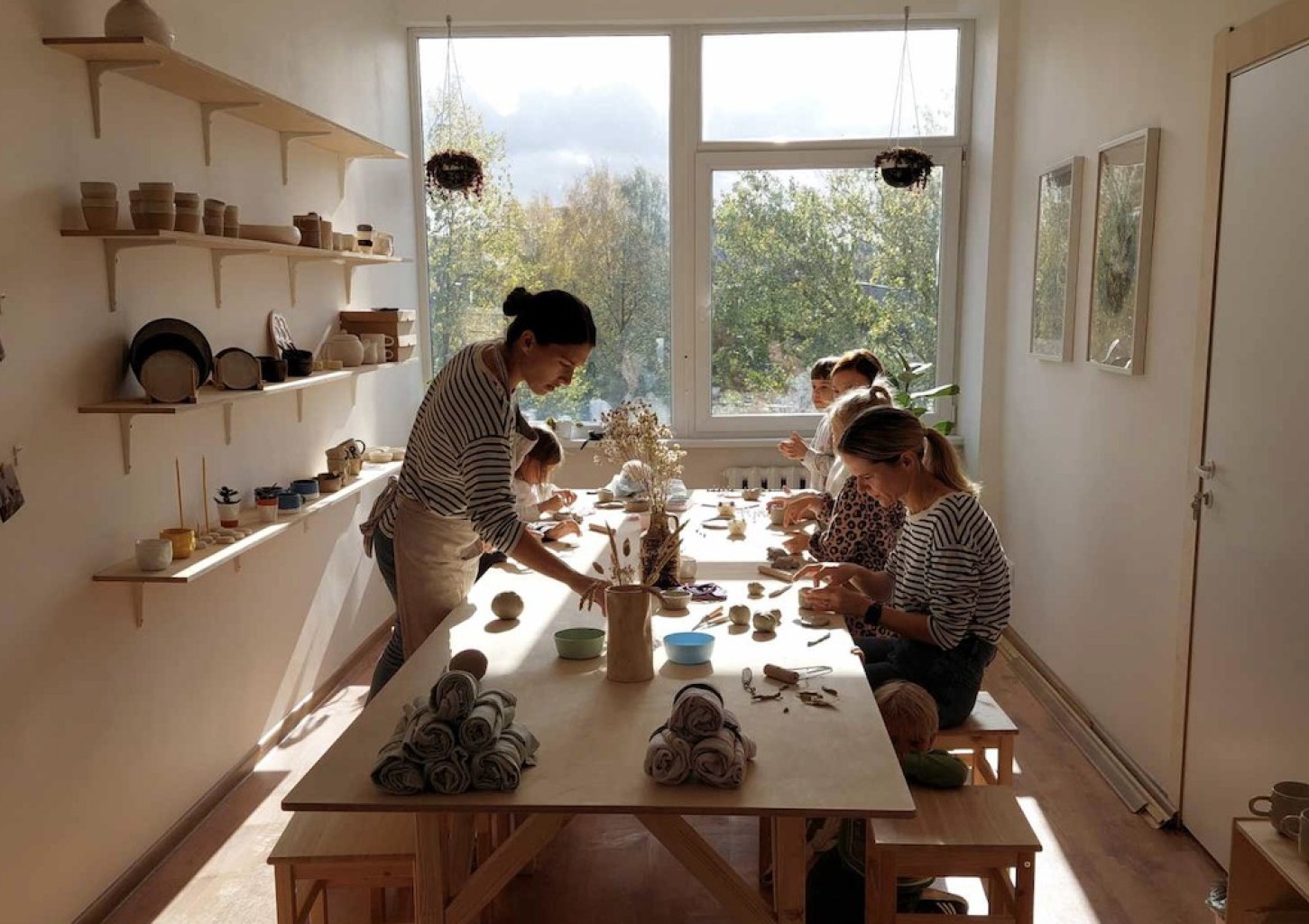 4 keramikos užsiėmimai studijoje „Bloom“