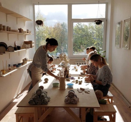 4 keramikos užsiėmimai studijoje „Bloom“